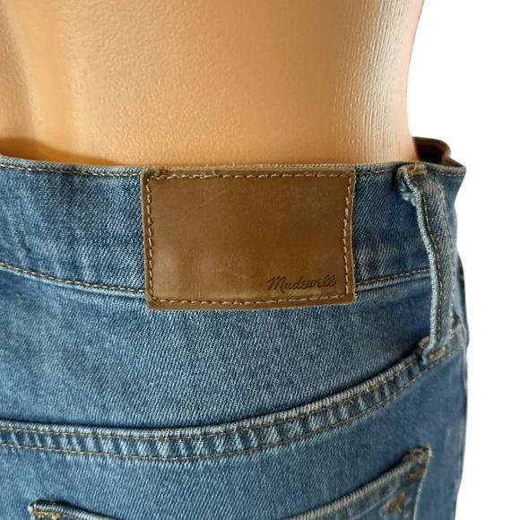 Madewell The Perfect Vintage Crop Jean ~ Women’s Raw Hem Mom Jeans ~ Size 24 - Picture 8 of 16